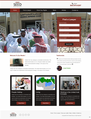 Web Design by pb for Seed Tech Software Development L.L.C | Design: #3186543