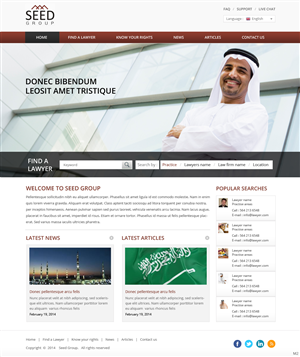 Web Design by pb for Seed Tech Software Development L.L.C | Design: #3186574