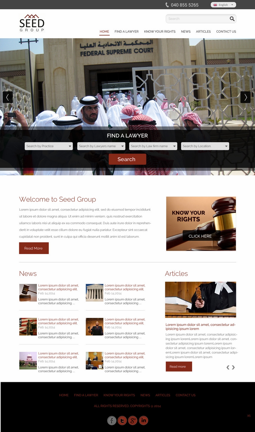 Web Design by pb for Seed Tech Software Development L.L.C | Design #3192130