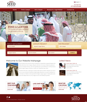 Web Design by pb for Seed Tech Software Development L.L.C | Design: #3243357