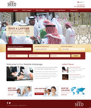 Web Design by pb for Seed Tech Software Development L.L.C | Design: #3243360