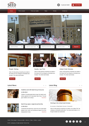 Web Design by pb for Seed Tech Software Development L.L.C | Design: #3245907