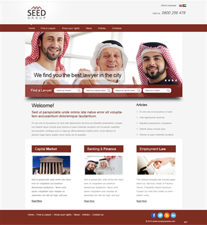 Web Design by pb for Seed Tech Software Development L.L.C | Design: #3252429