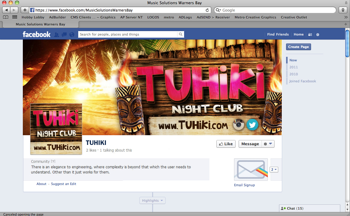 Facebook Design by earldesigns for Jaluminati Limited | Design #3192192