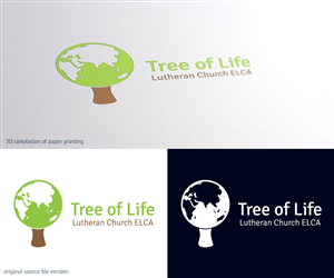 Tree of Life Lutheran Church    ELCA | Logo Design by Anthony