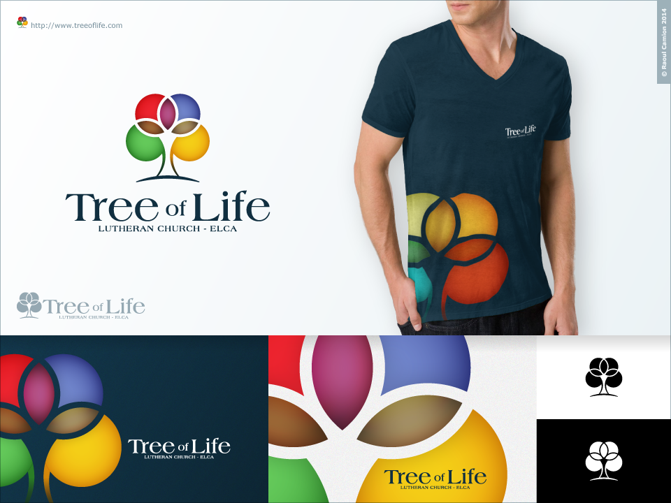 Logo Design by Raoul Camion for Tree of Life Lutheran Church | Design #3246574
