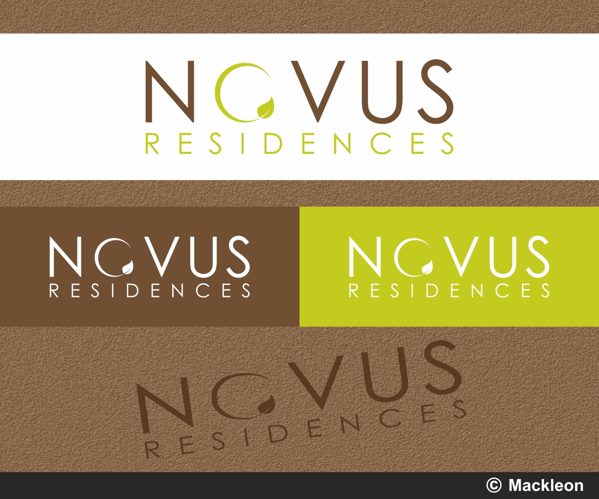 Logo-Design von Mackleon für Novus Residences | Design #3224090