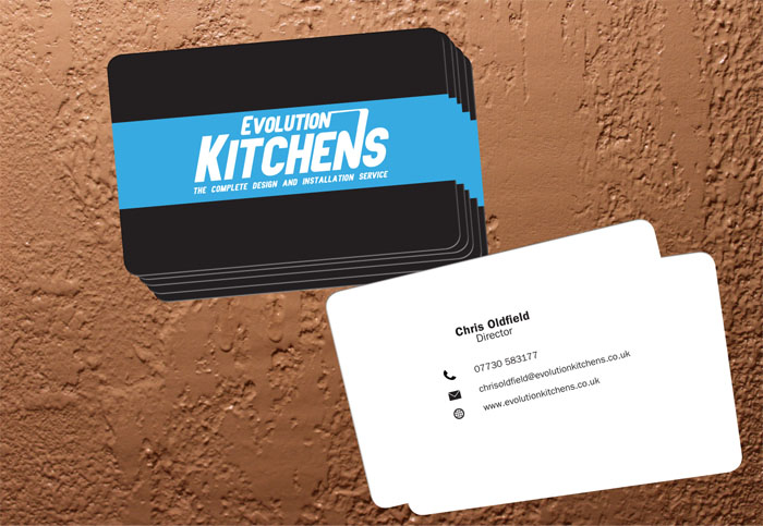 Diseño de Tarjeta de Presentación por Elkana Letting para Evolution kitchens | Diseño #3176032