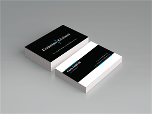 Business Card Design by Mihaela Scobici for Evolution kitchens | Design: #3178175