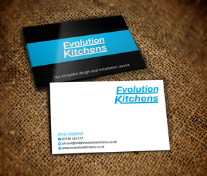 Business Card Design by Nelsur for Evolution kitchens | Design: #3170801