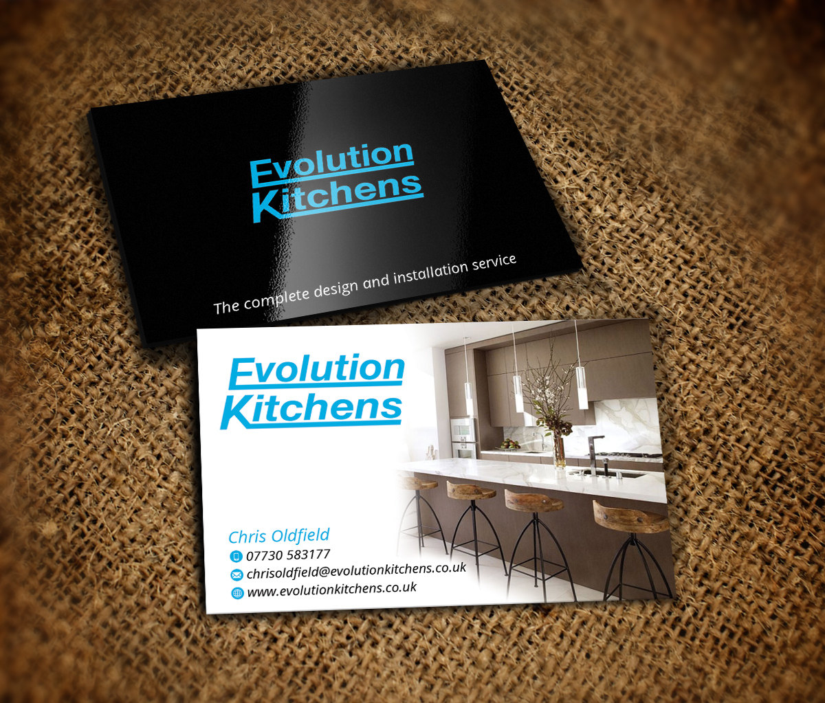 Design de Carte de Visite par Nelsur pour Evolution kitchens | Design #3170972