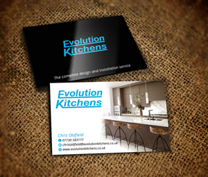 Business Card Design by Nelsur for Evolution kitchens | Design: #3170972