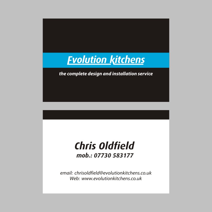 Design de Carte de Visite par Logo Design pour Evolution kitchens | Design #3170747