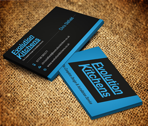 Design de Carte de Visite par Owaisias pour Evolution kitchens | Design #3172562