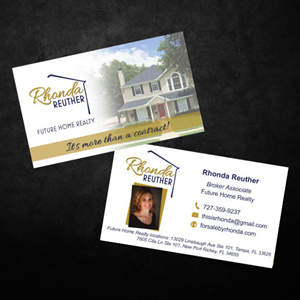 Business Card Design by red rocket creative for this project | Design #3193690