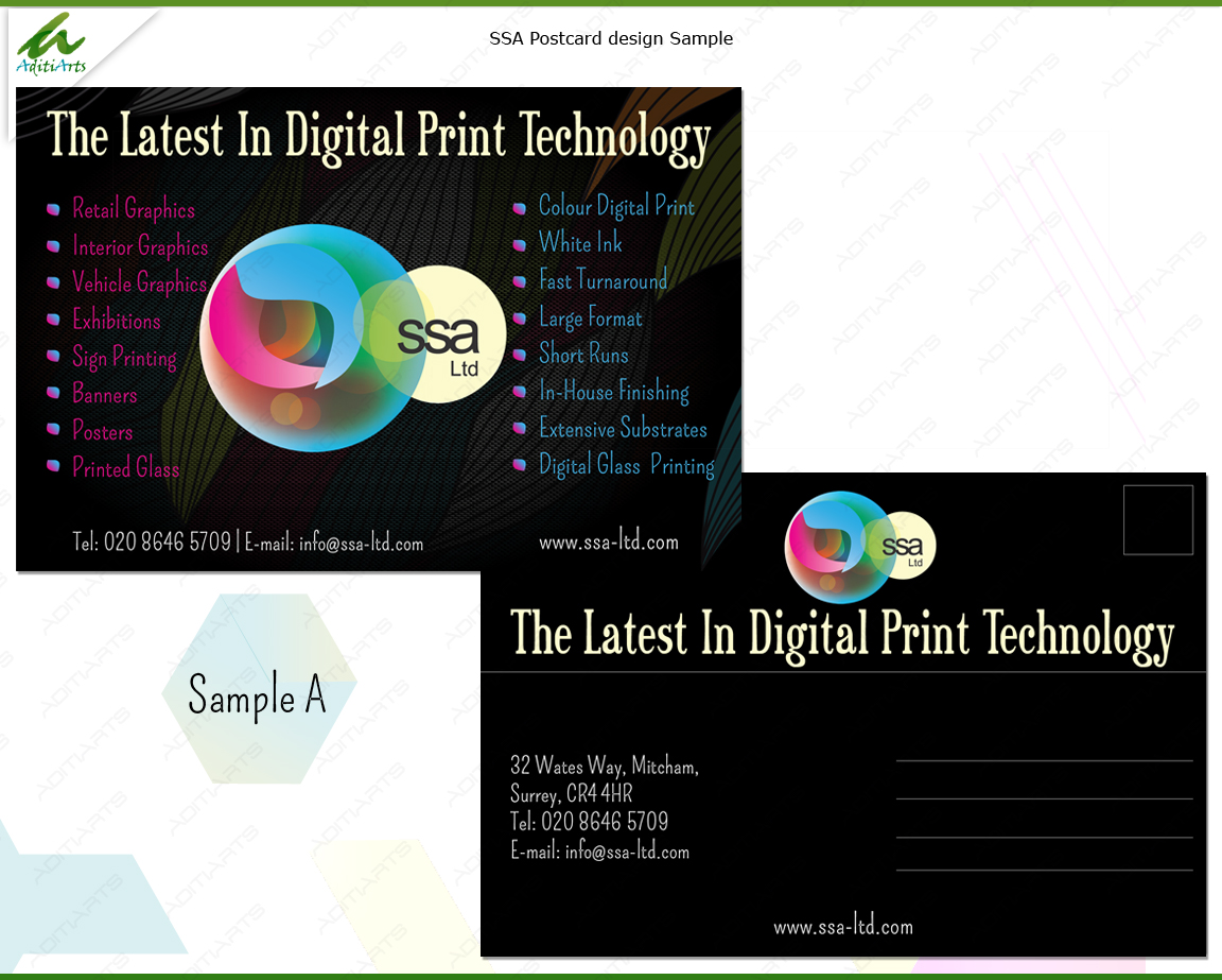 Postcard Design by AditiArts for this project | Design #3179563