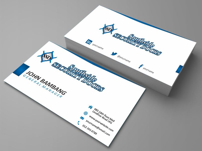 Diseño de Tarjeta de Presentación por AwsomeD para este proyecto | Diseño #3181840