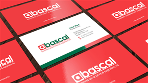 Business Card Design by AZ for Abascal Business Associates & Suppliers, LLC | Design: #3172860