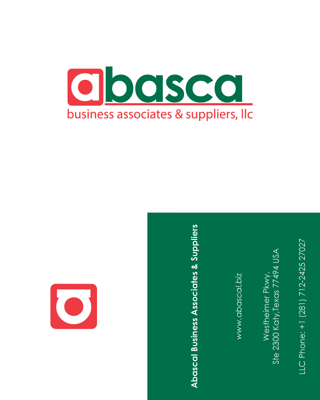 Business Card Design by D M  for Abascal Business Associates & Suppliers, LLC | Design #3203115