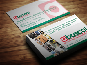 Business Card Design by CreativeMask for Abascal Business Associates & Suppliers, LLC | Design: #3175762