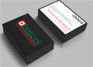 Business Card Design by CreativeMask for Abascal Business Associates & Suppliers, LLC | Design: #3192153