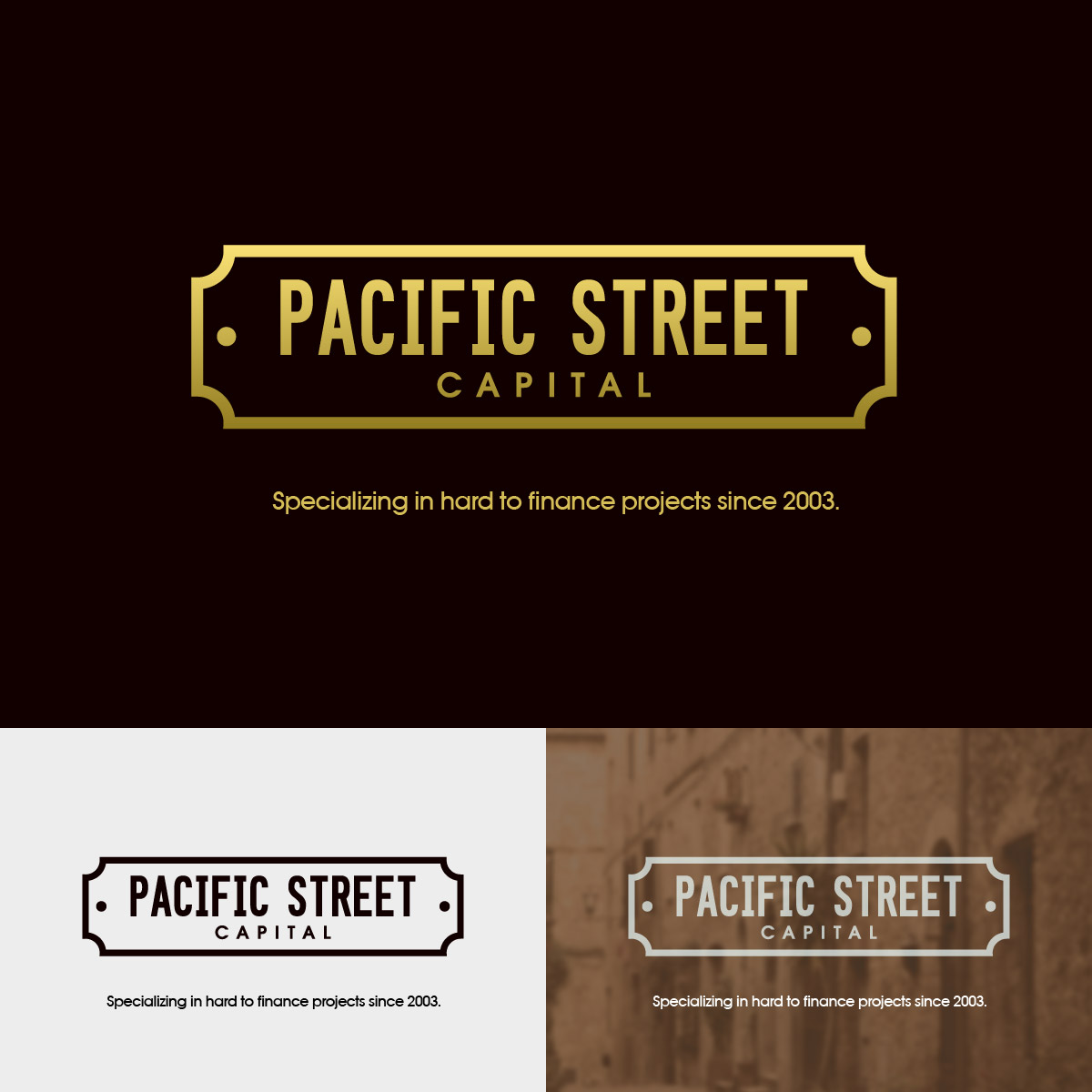 Logo Design by pbgdconnect for Pacific Street Capital | Design #3191193