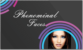 Visitenkarten-Design von richa panwar für Phenominal Faces | Design #3241201