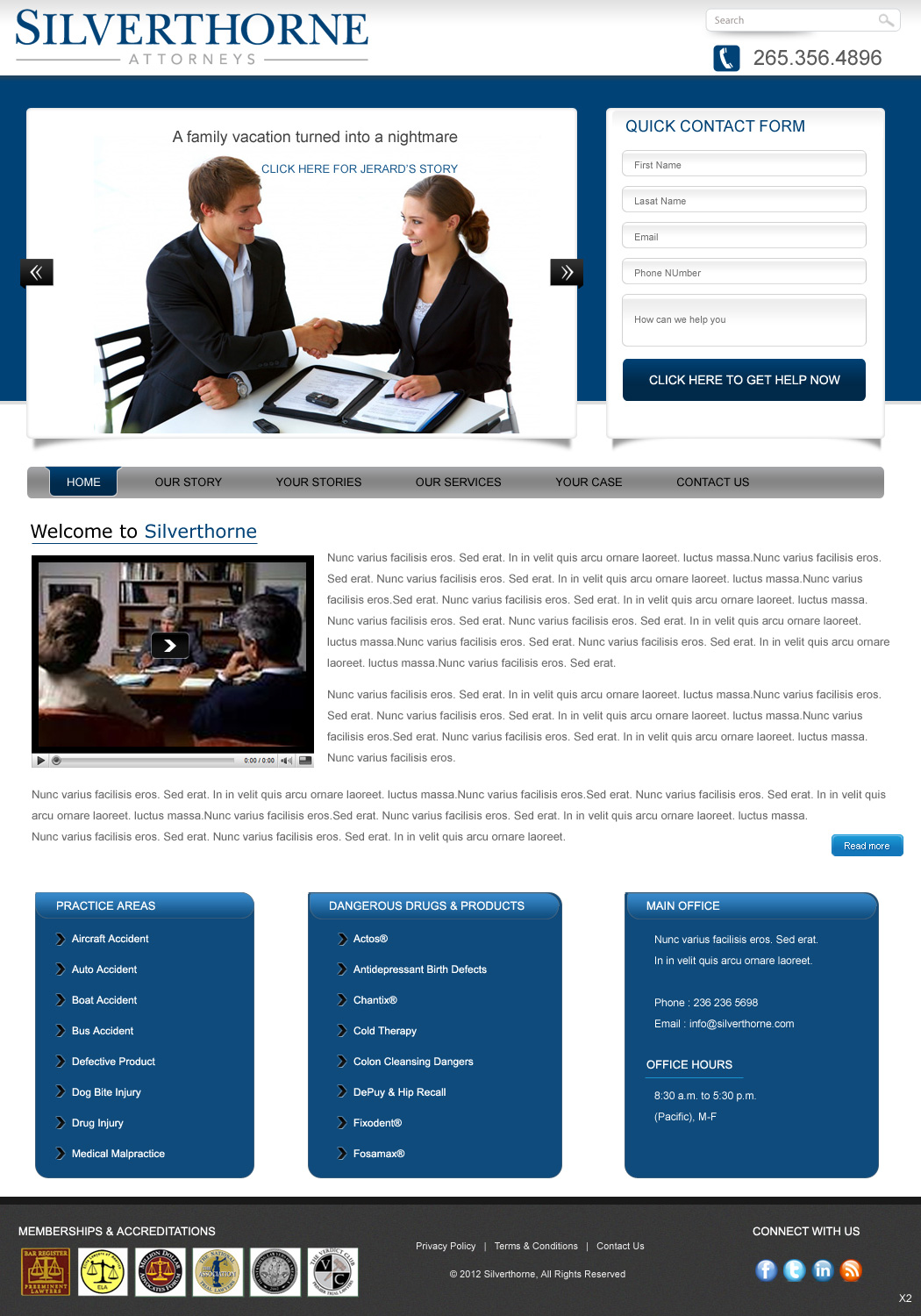 Web Design by pb for this project | Design #776901