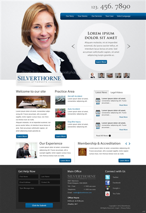 Web Design by pb for this project | Design: #783649
