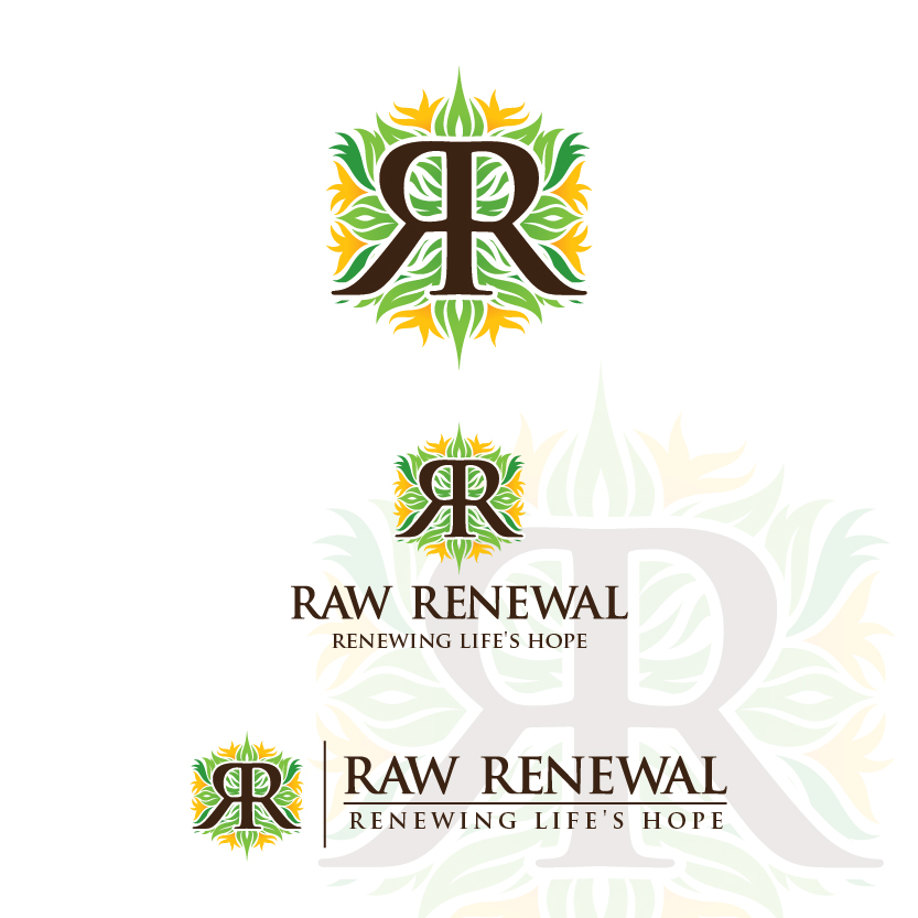Logo Design by Bushmandesign for Raw Renewal | Design #3210381