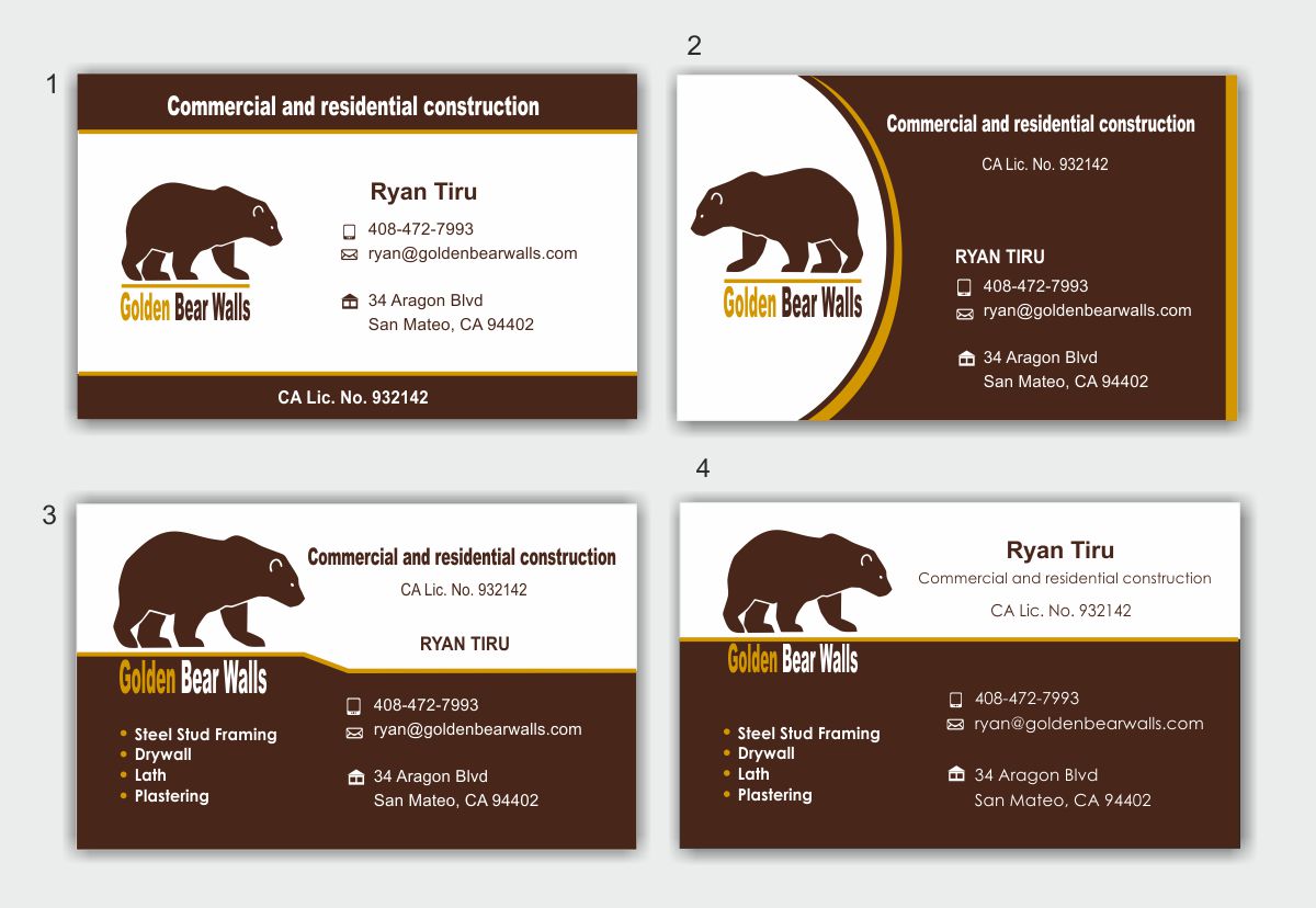 Business Card Design by IneseRo for this project | Design #3182424