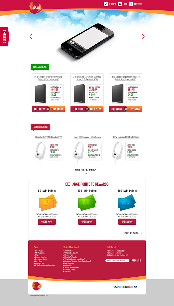 Web Design by Razzvan for Advantage Outsource | Design #3281214