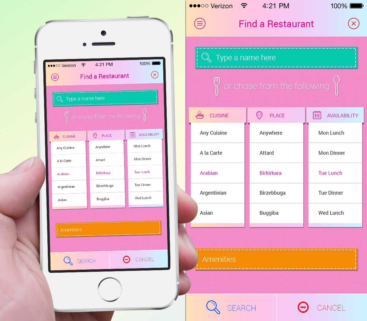 App Design by iLexter for Advantage Outsource | Design #3225507