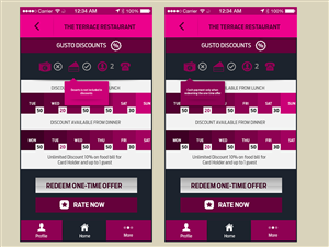 App Design by  mo1080 for Advantage Outsource | Design: #3231669