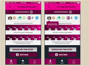 App Design by  mo1080 for Advantage Outsource | Design: #3231786