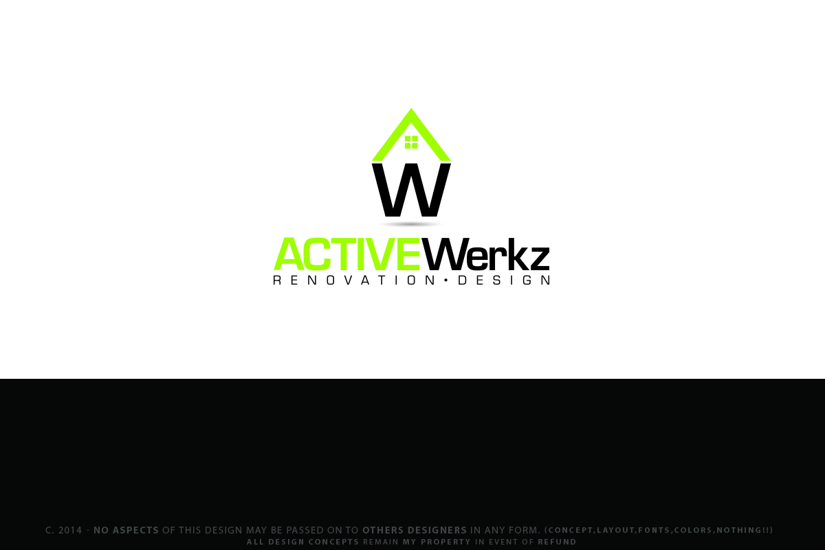 Logo Design by Senseless for Active Werkz Pte Ltd | Design: #3191472