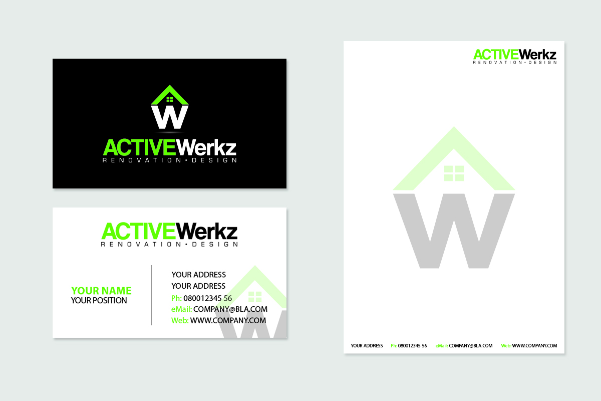 Logo Design by Senseless for Active Werkz Pte Ltd | Design #3209142