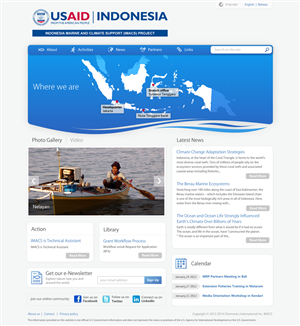 Web Design by TranceArena for IMACS Project | Design: #794665