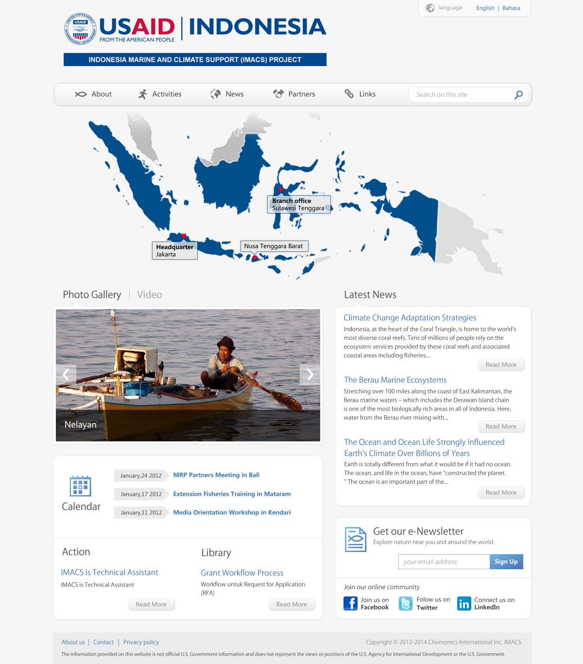 Web Design by TranceArena for IMACS Project | Design #795139