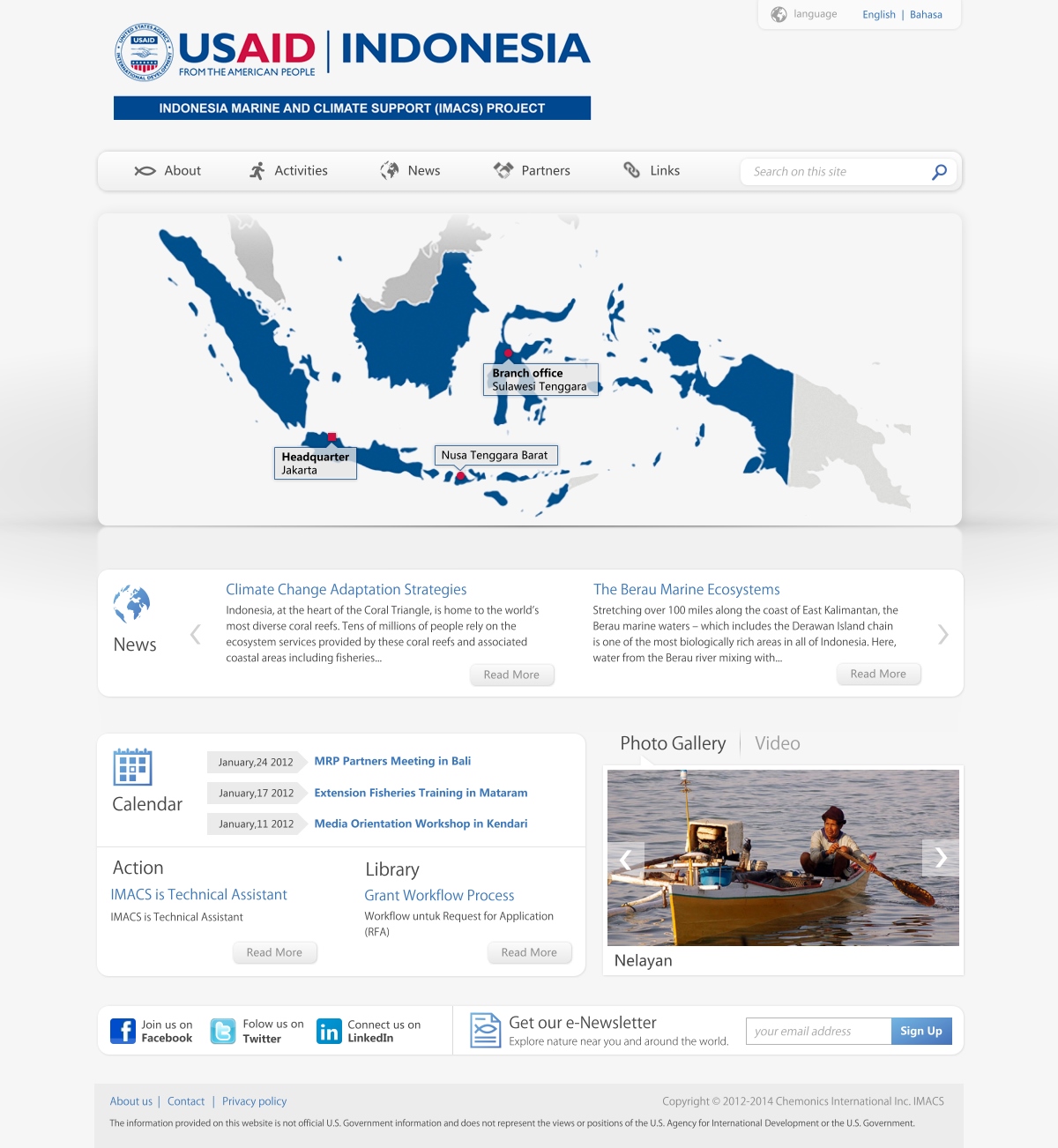 Web Design by TranceArena for IMACS Project | Design #799922