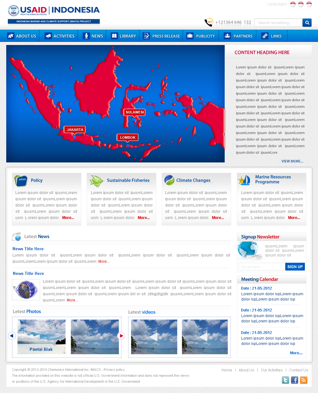 Web Design par Best Design Hub pour IMACS Project | Design #794597
