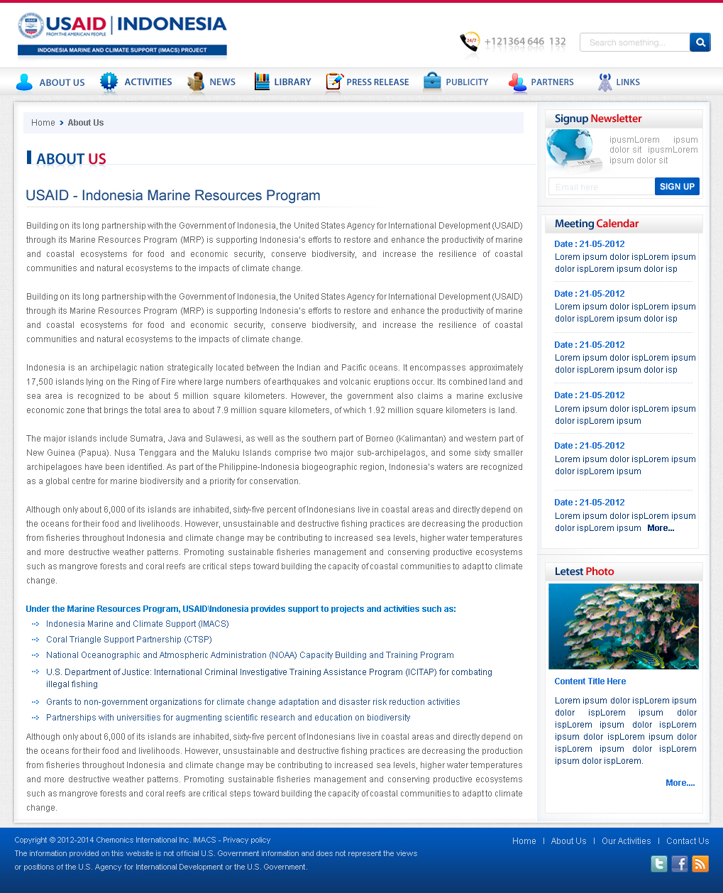 Web-Design von Best Design Hub für IMACS Project | Design #800402