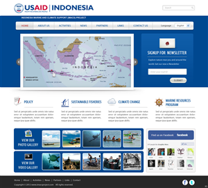 Web Design by pb for IMACS Project | Design: #789636