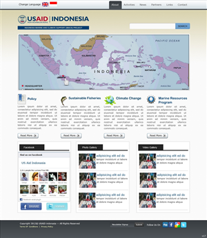 Web Design by pb for IMACS Project | Design: #790054