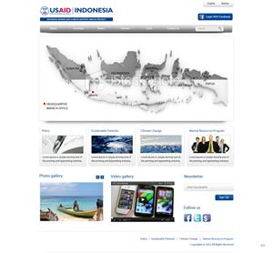 Web Design by pb for IMACS Project | Design: #792531