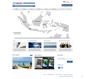 Web Design by pb for IMACS Project | Design: #792965