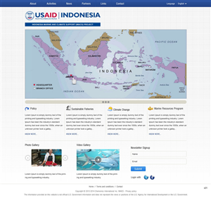 Web Design by pb for IMACS Project | Design: #793534