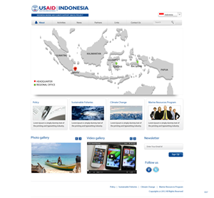 Web Design by pb for IMACS Project | Design: #794895
