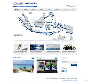 Web Design by pb for IMACS Project | Design: #794897