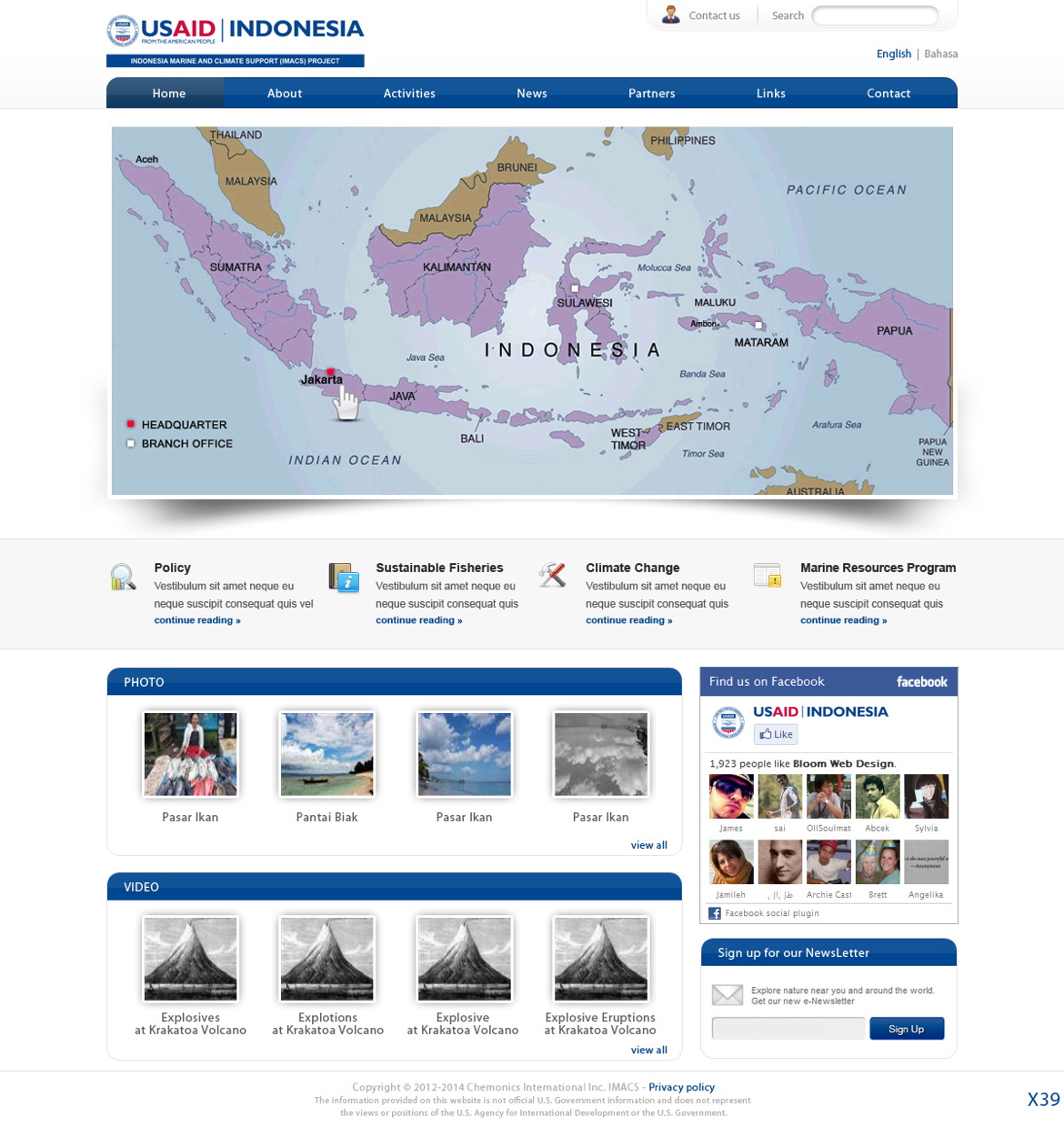 Web Design par pb pour IMACS Project | Design #795708